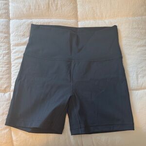 Aritzia Navy Bike Shorts